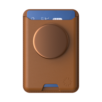 Secondary image for hover Cognac —  Softgoods PopWallet+ for MagSafe